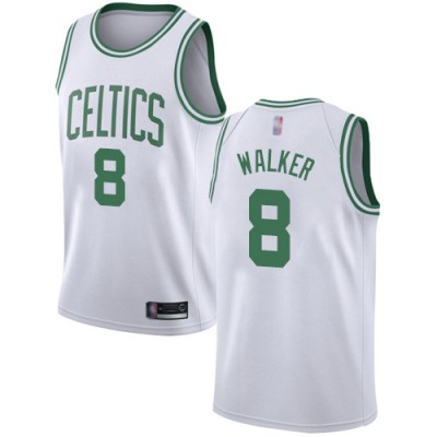 Nike Boston Celtics #8 Kemba Walker White Youth NBA Swingman Association Edition Jersey